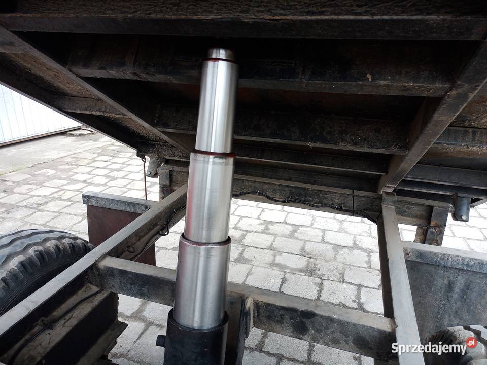 Przyczepa wywrotka na 3 strony nieuszkodzony mazowieckie Żelechów