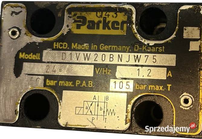 Parker D1VW20BNJW75 24V 12A Zawór kierunkowy Poznań