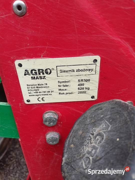 Siewnik agro masz SR300 Agromasz Janów Lubelski