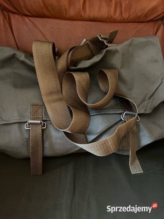 Wojskowa torba na ramie Prl Vintage mazowieckie Serock