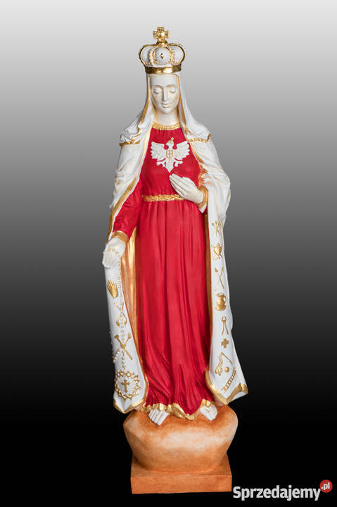 Figurka Matka Boska Licheńska Figura do ogrodu Architektura ogrodowa wielkopolskie