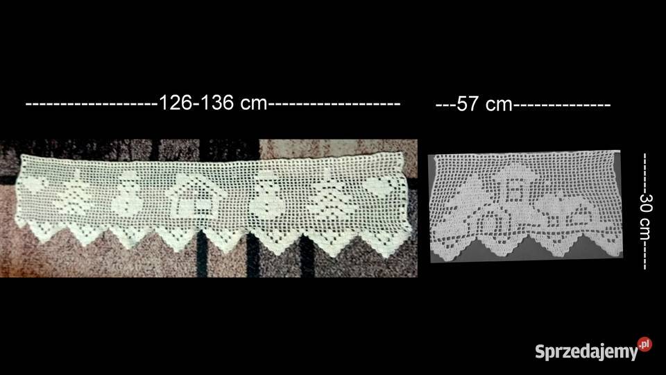 Firanki 4 Aniołki choinki bałwanki kościół Katowice sprzedam