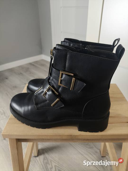 Botki damskie sztyblety River Island rozmiar 40 wielkopolskie Poznań sprzedam