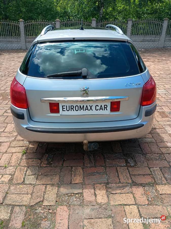 ZADBANY PEUGEOT 407 SW diesel 2007 r śląskie Ruda Śląska sprzedam