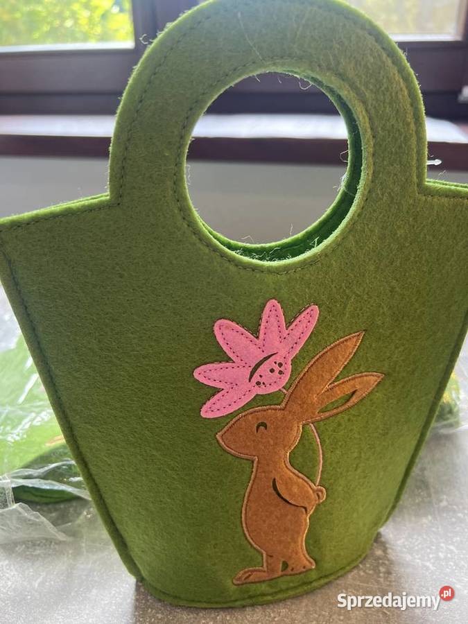 Filcowe torby torebki koszyczki dekoracyjne na Pozostałe podkarpackie Jasło