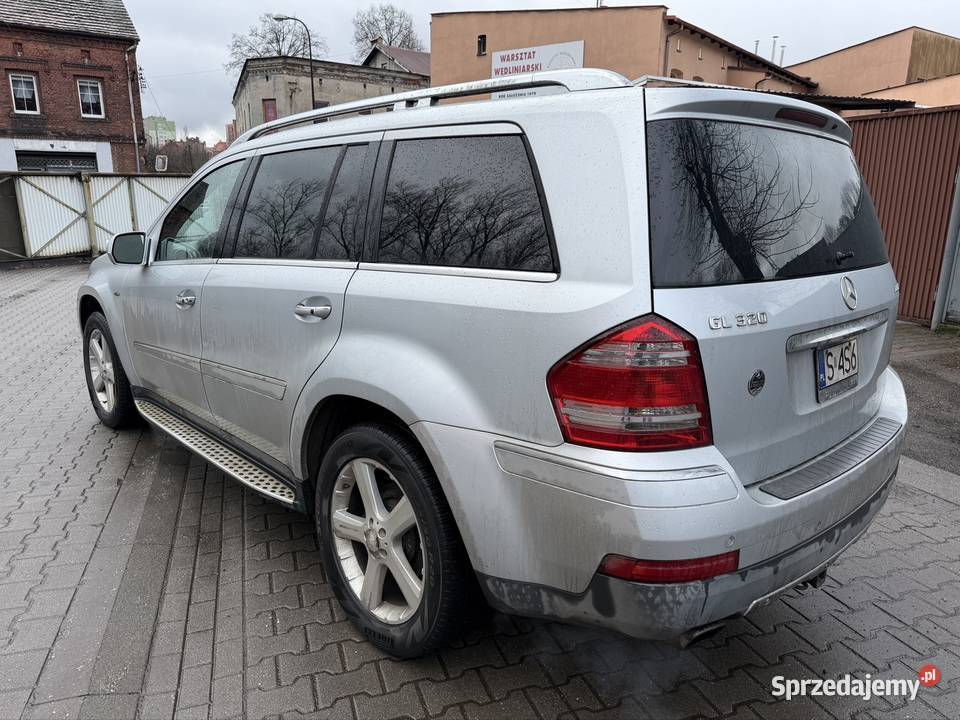 Mercedes GL 320 CDI serwisowany w ASO Samochody osobowe śląskie Zabrze