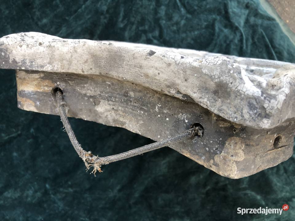 Antyk kafel Godło Orzeł biały Polska Łowicz