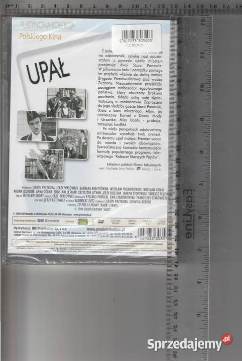 Upał Przybora Wąsowski Krafftówna DVD Pruszków