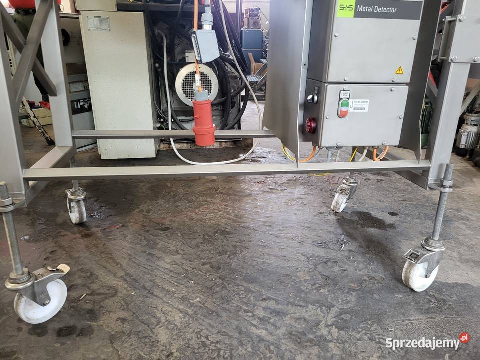 Taśmociąg z detektorem wszelkich metali 200 x 40 sprzedam