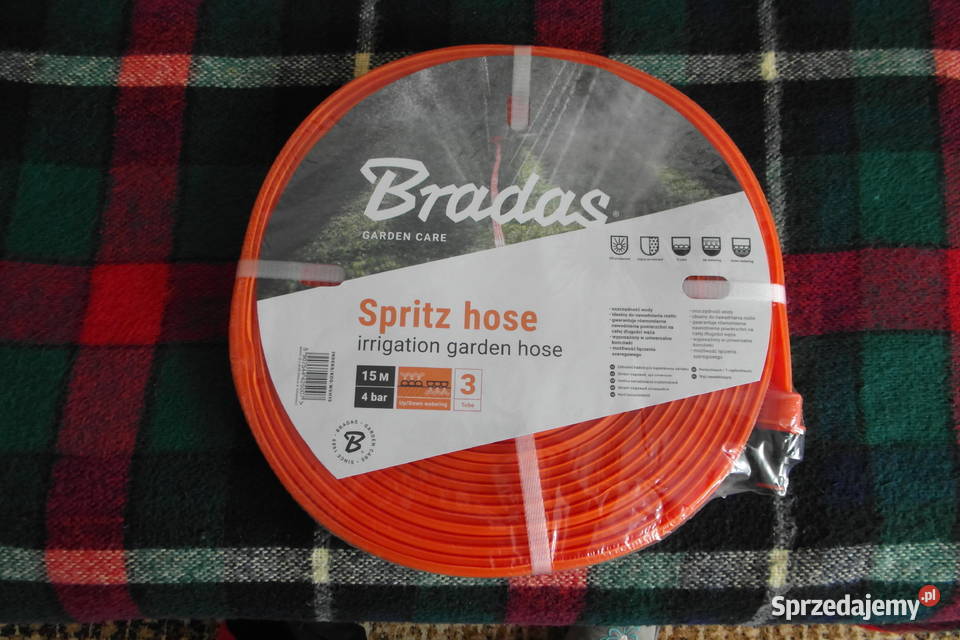 Wąż nawadniający Bradas 15m nowy mazowieckie Warszawa