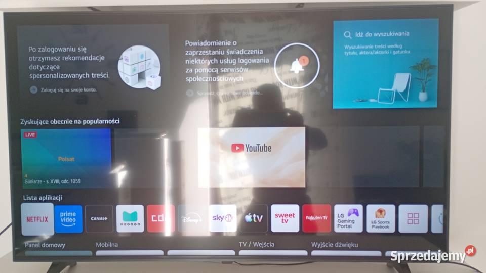 Telewizor LG 43 cale WebOS lubelskie Kock