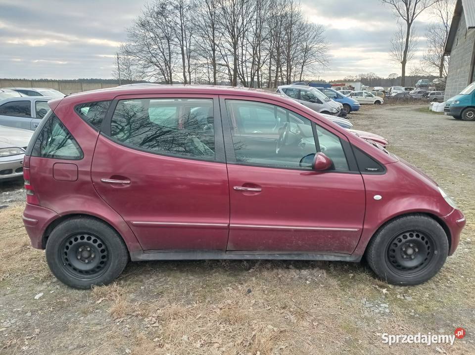 MercedesBenz A 170 CDI 70 kW 2002 r dawca części wielkopolskie Szklarka Myślniewska