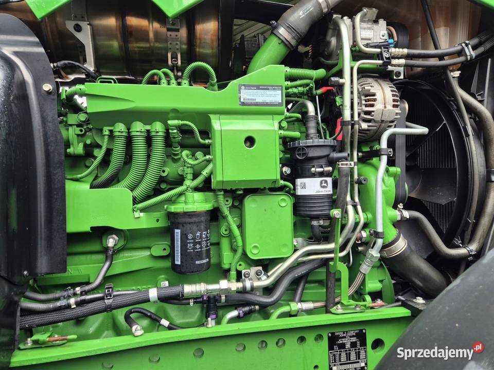 John Deere 6155M nie pracował w rolnictwie wielkopolskie Dziwie