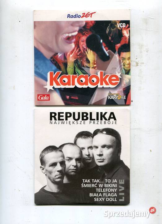 karaoke Republika największe przeboje 2 Płyty CD Szczecin sprzedam