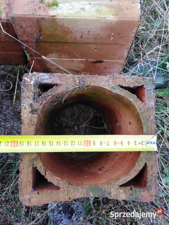 Pustak ceramiczny z otworem wentylacyjny Poddębice