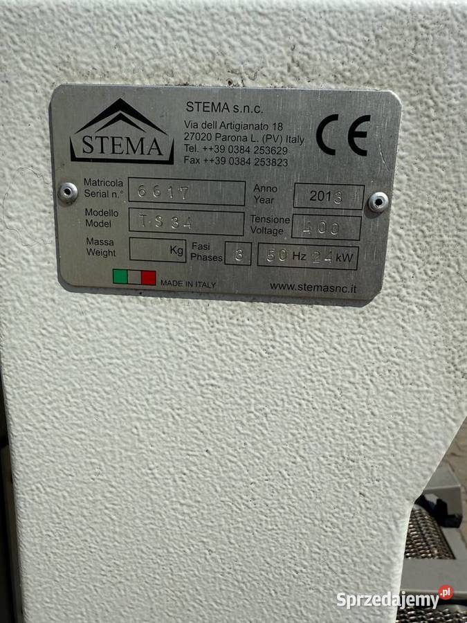 Stema TS34 Tunel ciepły stabilizacyjny tunel Biznes i Przemysł Łaskarzew