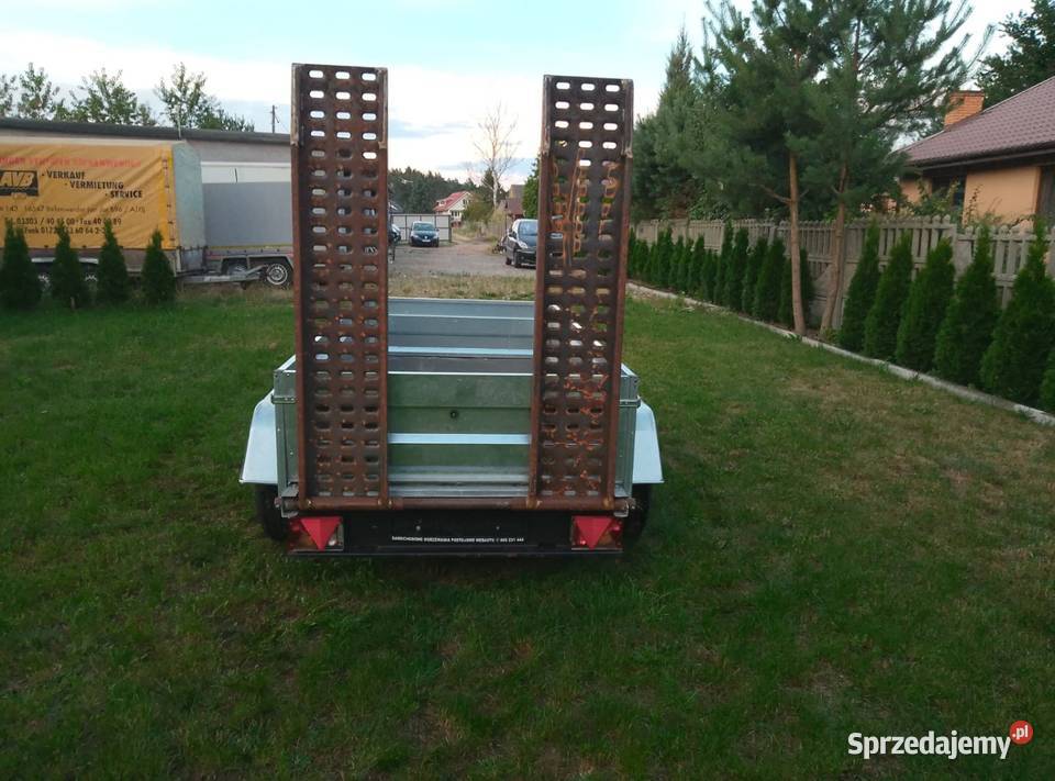 Przyczepka samochodowa Meyer Dmc 2 tony cała 2 Kalisz