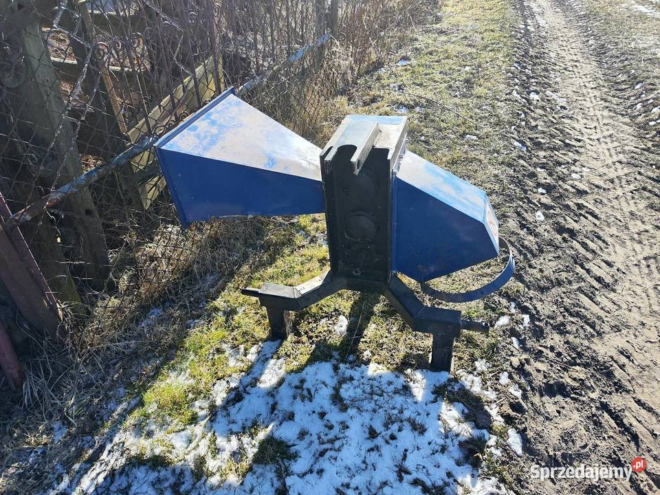 Rębak walcowyrębak niebieski W100rozdrabniacz lubelskie Terespol