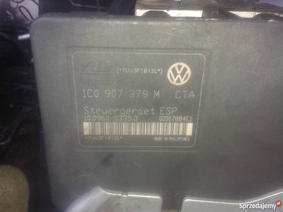 POMPA ABS 1CO 907 379M CTA GOLF4 19 TDI 101 łódzkie