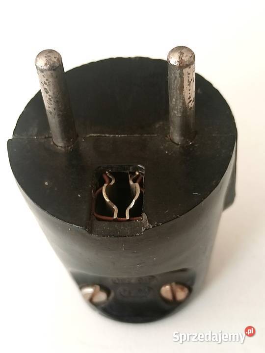 Wtyczka bakelitowa Wu10 10A 250V z uziemieniem Łódź