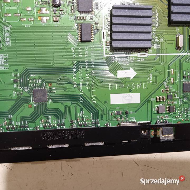 TV Samsung UE46B6000VWXXH płyty komplet plus LED wielkopolskie Poznań