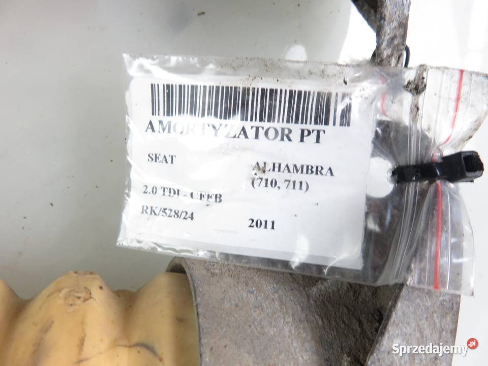 AMORTYZATORY TYŁ SEAT ALHAMBRA Zawieszenie i amortyzacja