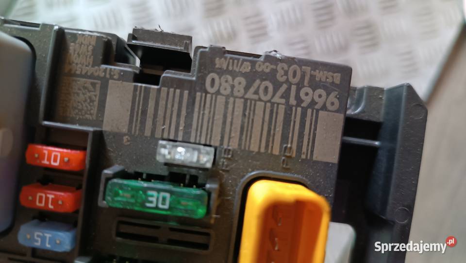 9661707880 Sterownik moduł Citroen C2 11 Radłów