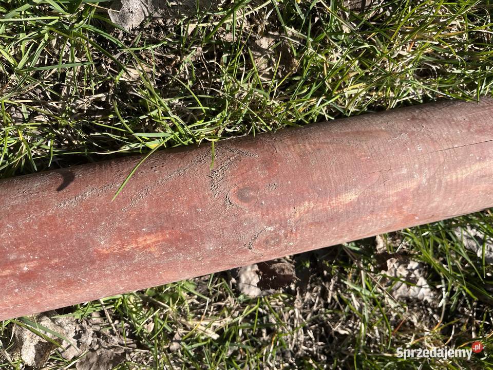 Sprzedam sztachety drewniane malowane czerwone podlaskie