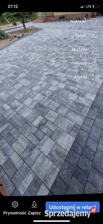 Kostka brukowa FUTURA MALIBU SIERADZ sprzedam