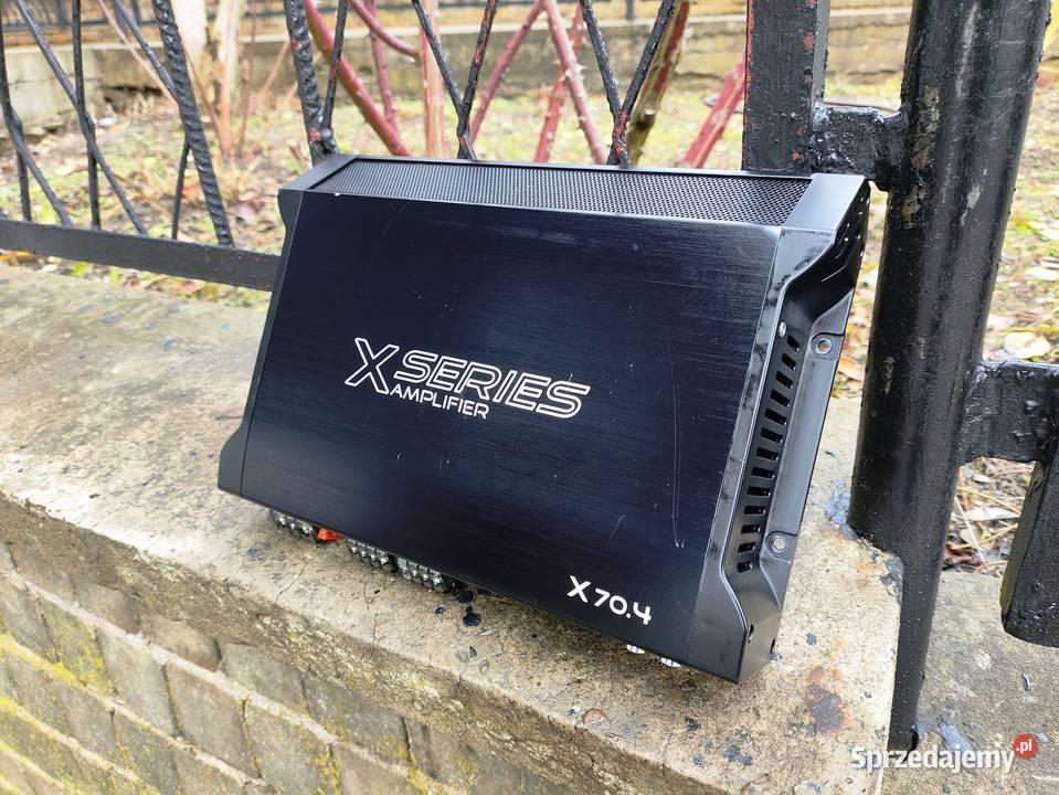 Wzmacniacz samochodowy 4 kanałowy Audio System śląskie Niegowonice sprzedam