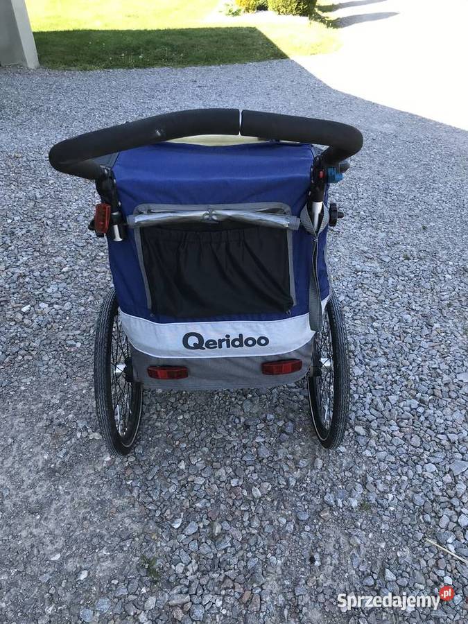 Przyczepka rowerowa Qeridoo sportrex1 Kranów sprzedam