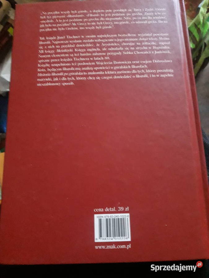 Historia filozofii góralsku Józef Tischner Klich Warszawa