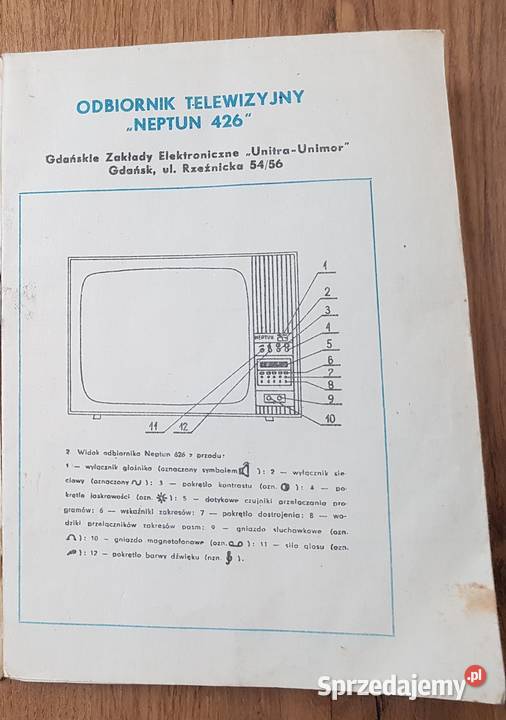 Neptun 626 426 Instrukcja Obsługi Schemat Golina sprzedam