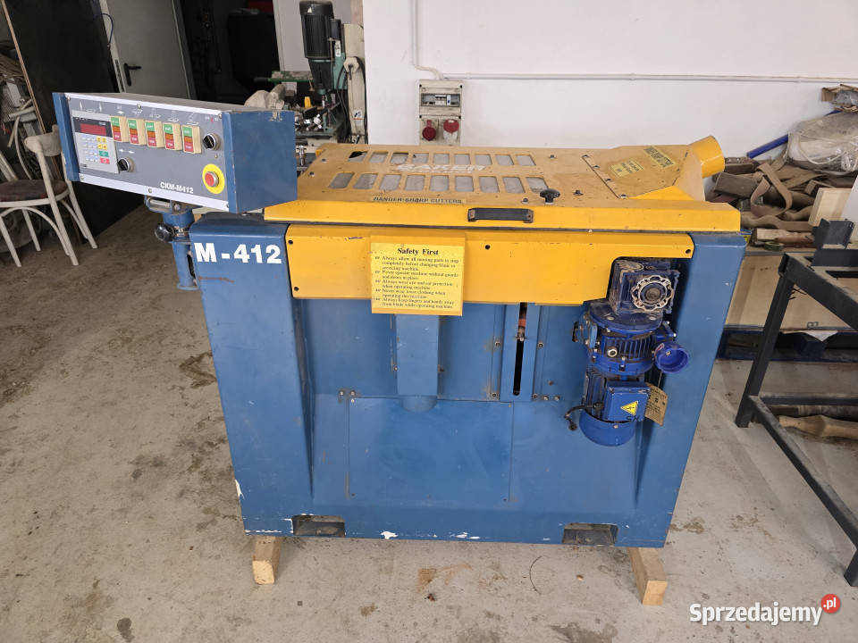 Grubościówka obrabiarka 4 stronna BAKER M412 Zielone Kamedulskie