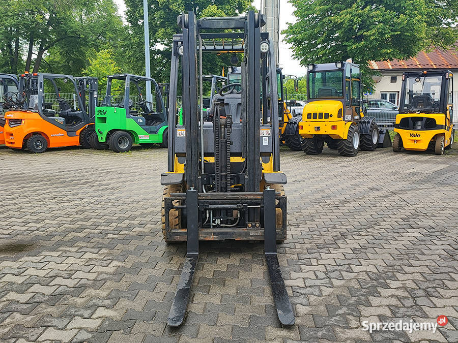 Wózek widłowy Yale GLP25VX 25 t duplex 329 m LPG Kęty