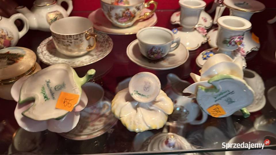 Porcelanowy kwiatek Syg Von SchierholzPlaue Gdańsk