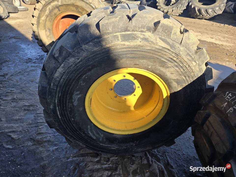 Koła 3 sztuki felgi opony MICHELIN 2565 R25 XR Rolnictwo Jedwabne
