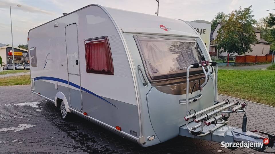 przyczepa kempingowa campingowa kemping OKAZJA śląskie Międzybrodzie Bialskie