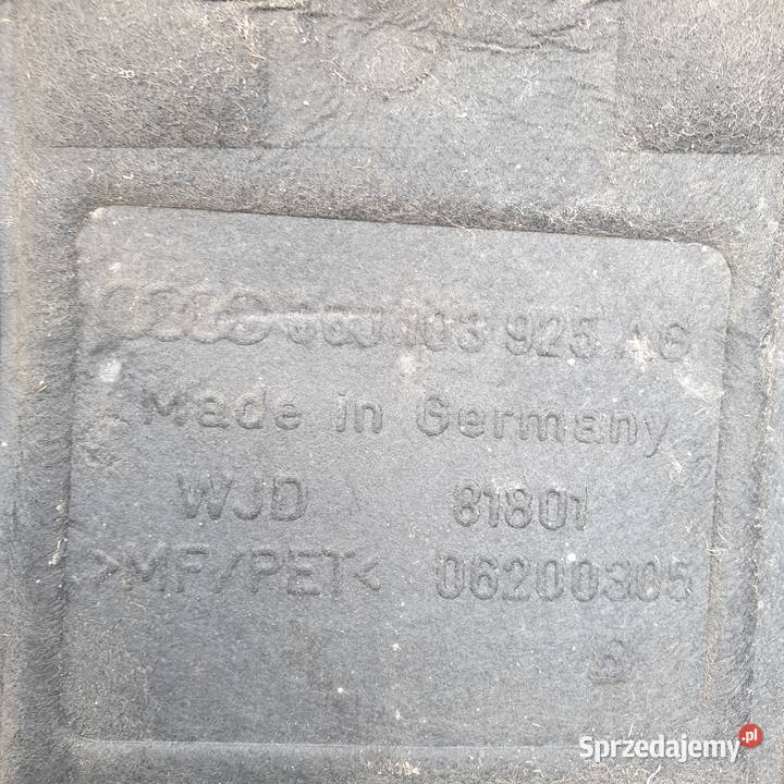 AUDI A5 8T 20 TFSI POKRYWA OSLONA SILNIKA osobowe Łochowice