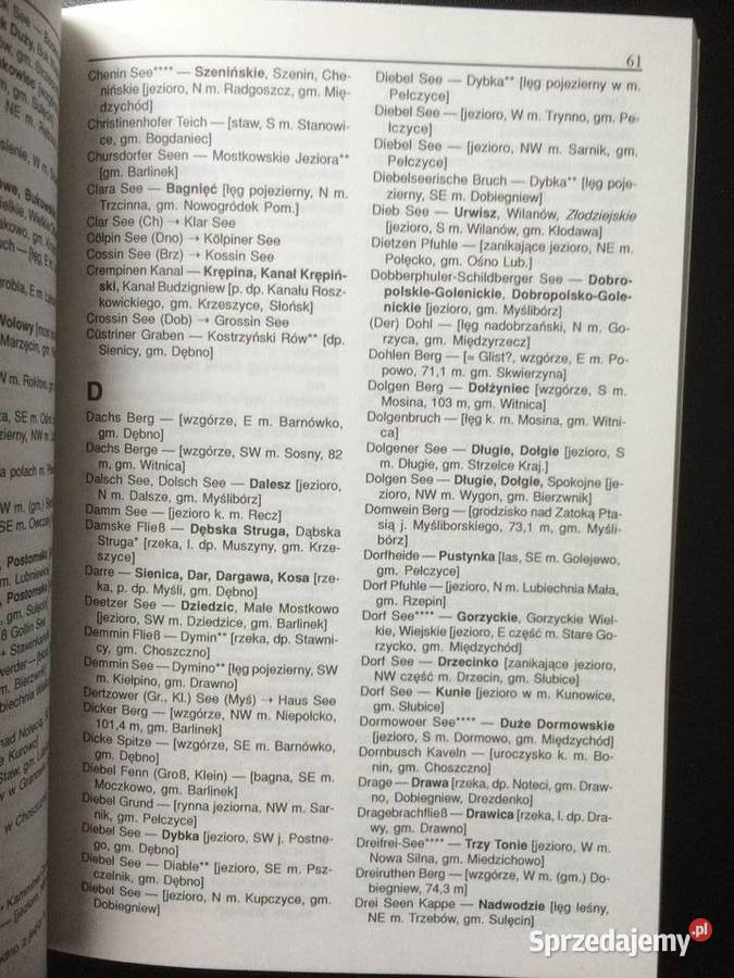 2733 Polski I Niemiecki Słownik Gorzowski Szczecin
