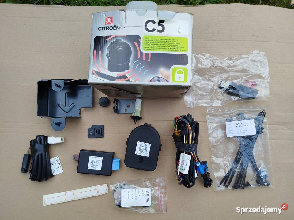 Alarm oryginalny Citroen C5 9471L2 Blokady i alarmy Łódź