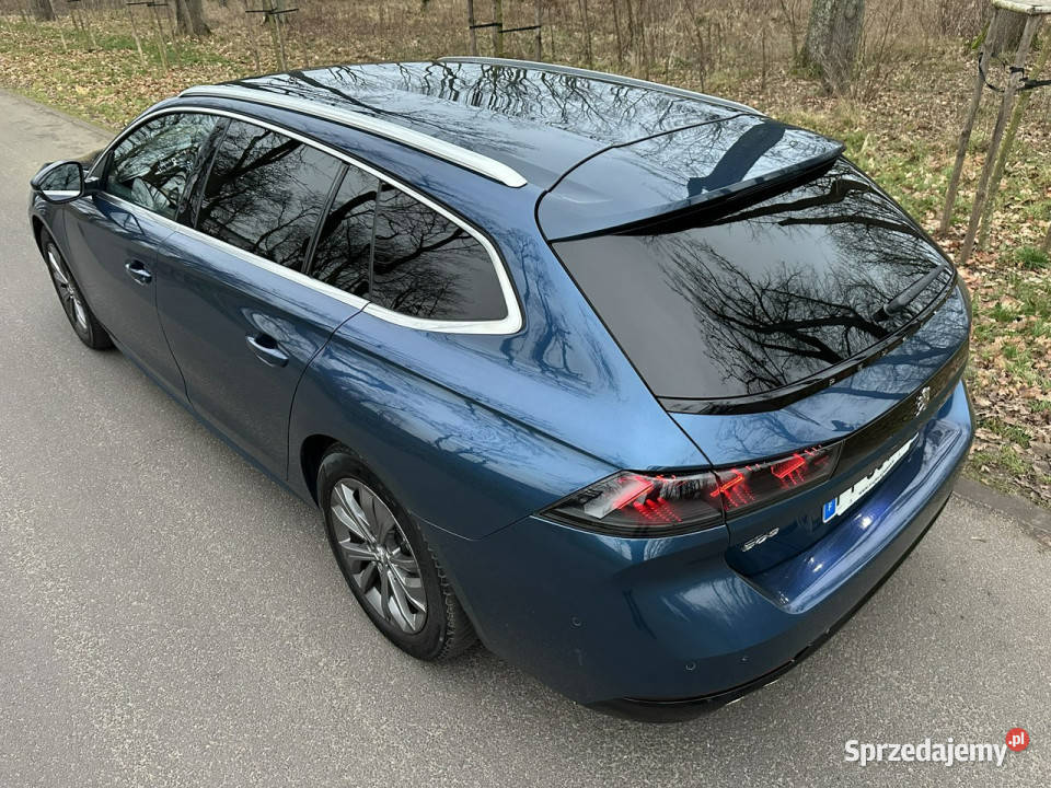 Peugeot 508 20 BlueHDi 163 Allure Kamery Automat niebieski kujawsko-pomorskie Józefkowo