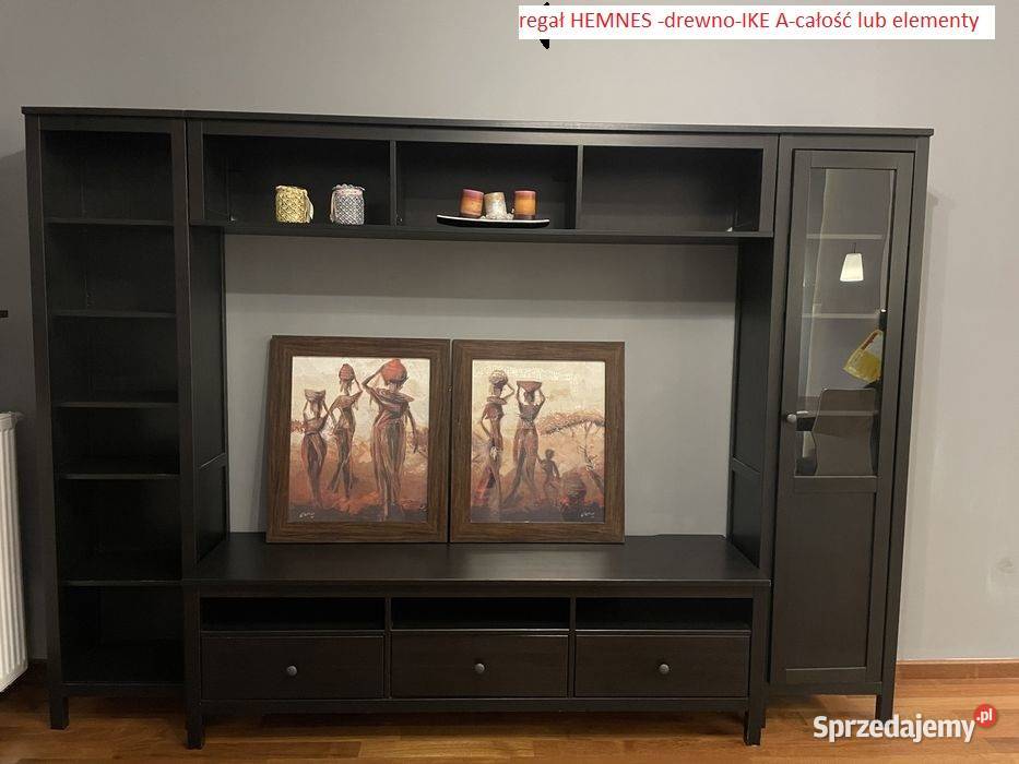 Sekretarzyk IKEA HEMNES drewno regał Hemnes mazowieckie sprzedam