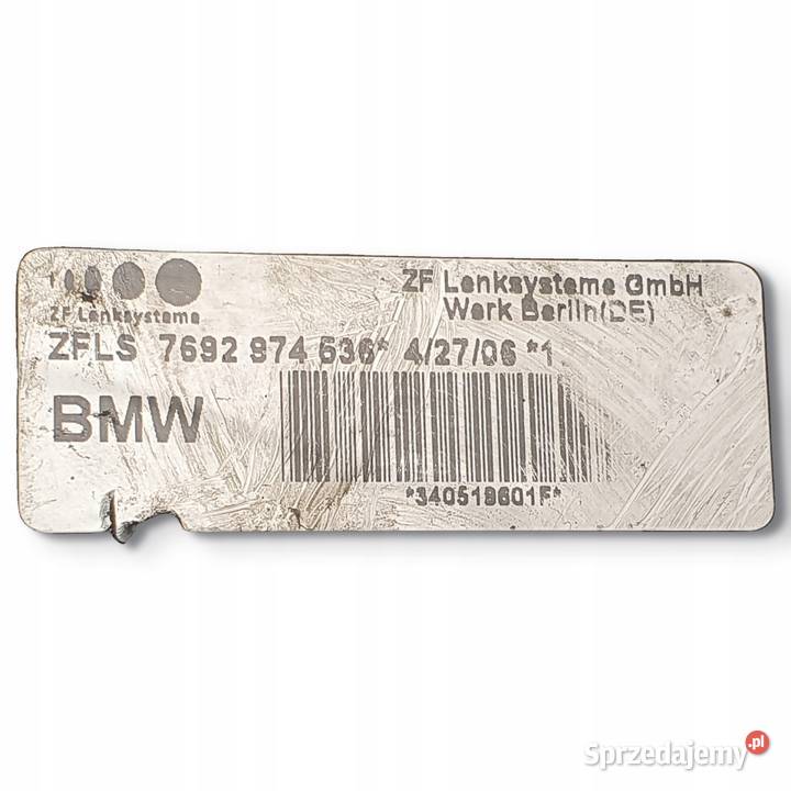 POMPA WSPOMAGANIA BMW X3 E83 20 D 7692974536 lubelskie Chełm