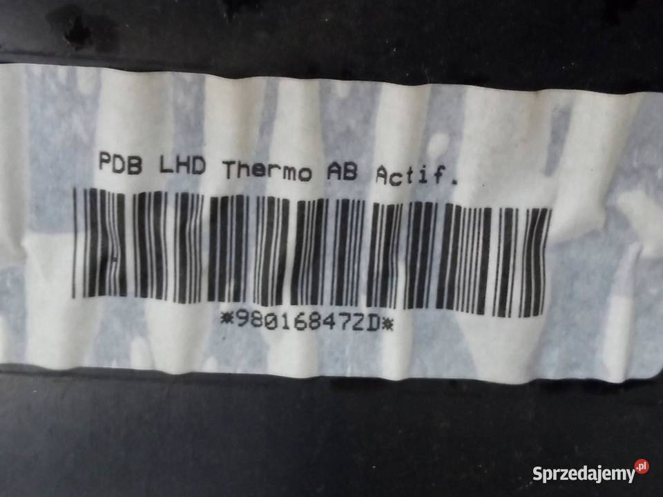 DESKA ROZDZIELCZA KOKPIT PULPIT Citroen DS3 I osobowe świętokrzyskie