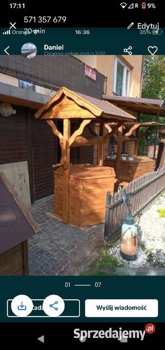 Studnia z drewna nakładana Przemyśl