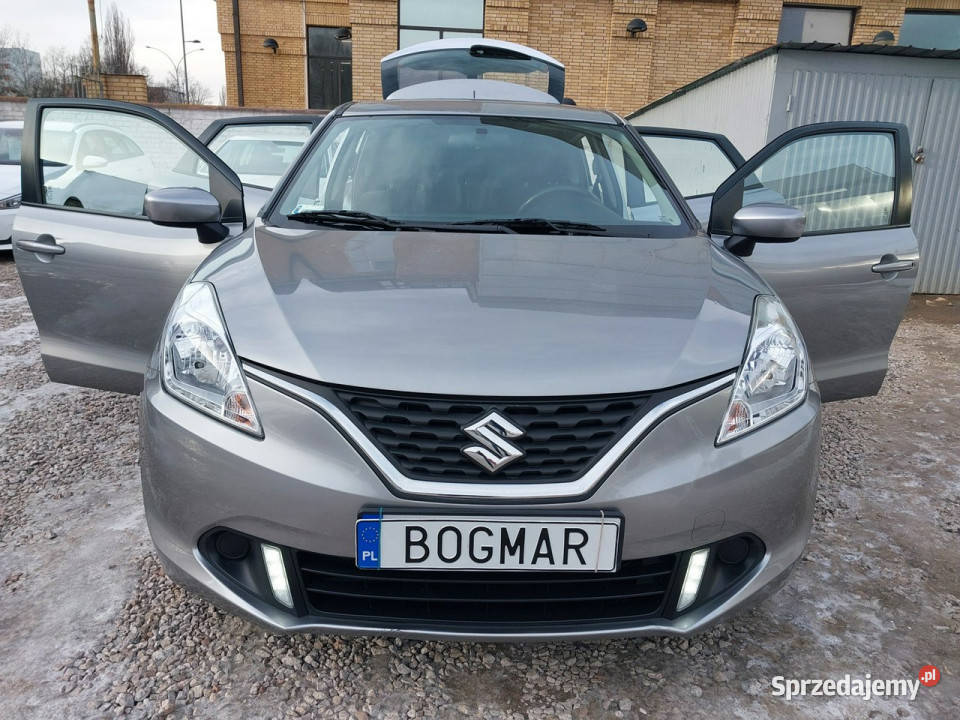 Suzuki Baleno 12 benz SALON 1 wł 100 szary Baleno Warszawa