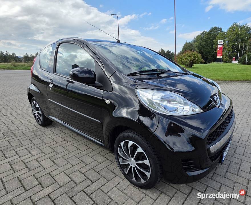 Peugeot 107 2009 Skórzane fotele z alkantara dolnośląskie Świeradów-Zdrój