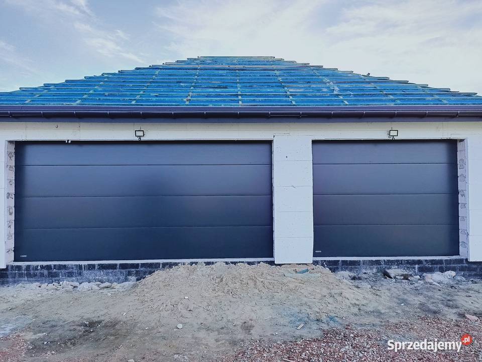 Drzwi Brama Garażowa Segmentowe Uchylne Metalowe Pułtusk
