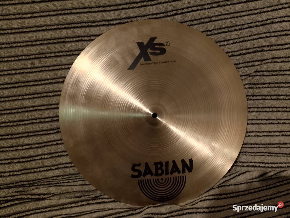 Talerze SABIAN Xs20 brąz B20 dolnośląskie Wałbrzych sprzedam